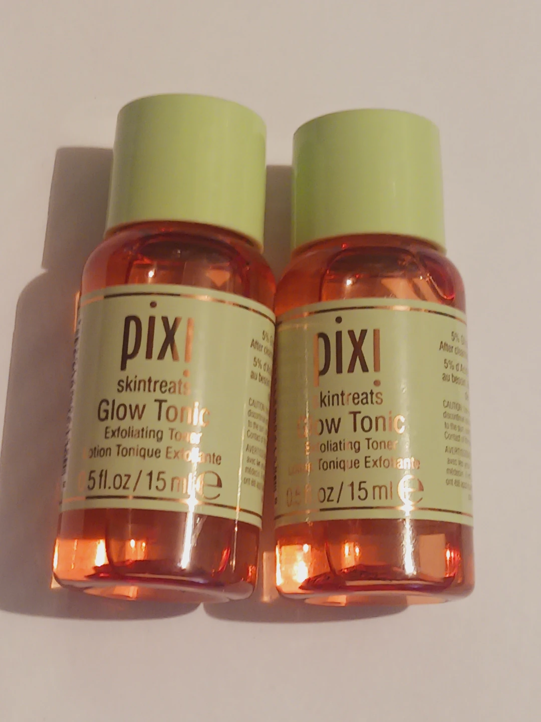 New !! PIXI Glow Tonic Exfoliating Toner (2x 15ml)