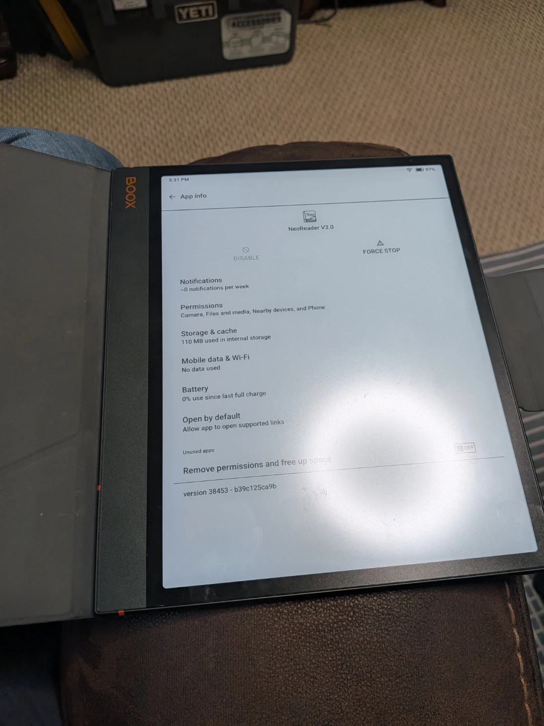 BOOX Note Air 3 e-reader tablet