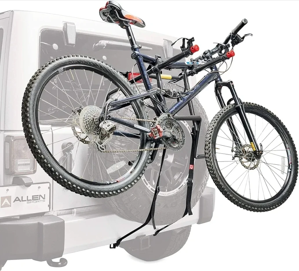 New- ALLEN SPORTS DELUXE 2 - 2 BIKE SPARE TIRE RACK - photo 4