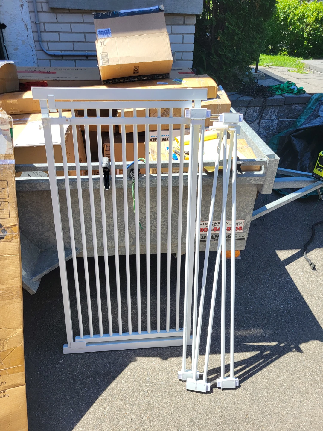 Gardner Pet White Cat Gate - photo 2
