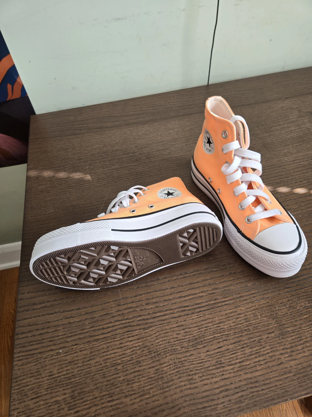 Converse All Star High Top Sneakers - Bright Orange - photo 3
