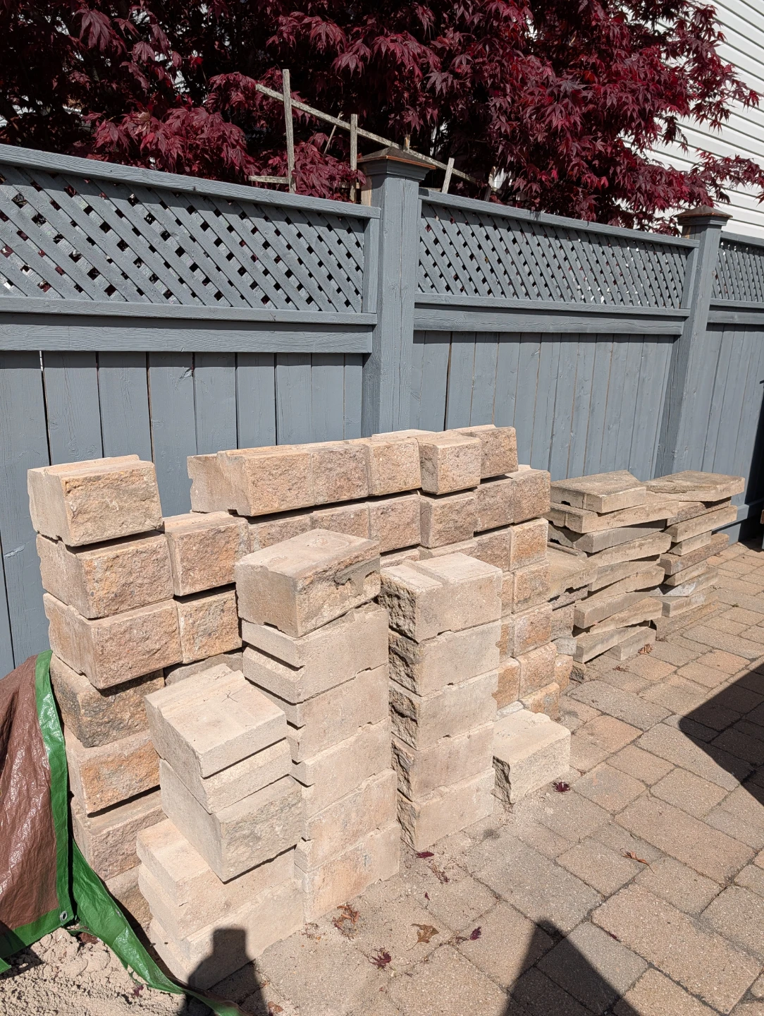 Free Retaining Wall Blocks and caps