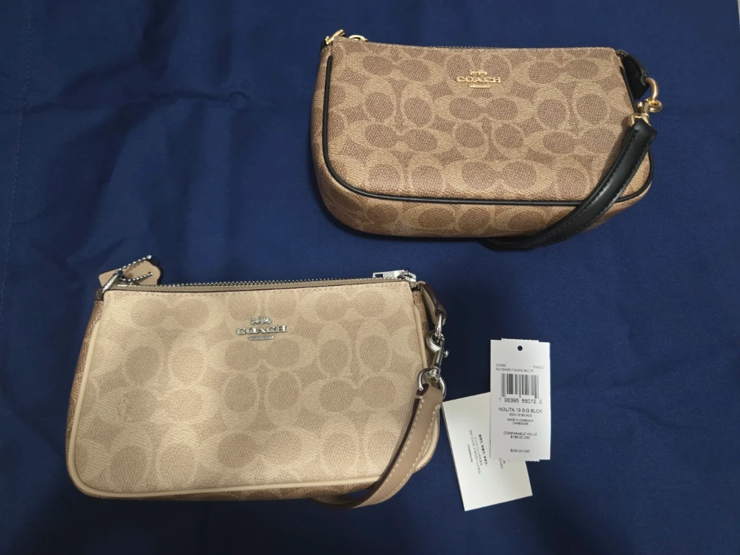 New Coach Monogram Wristlet/Clutch Bag - photo 5