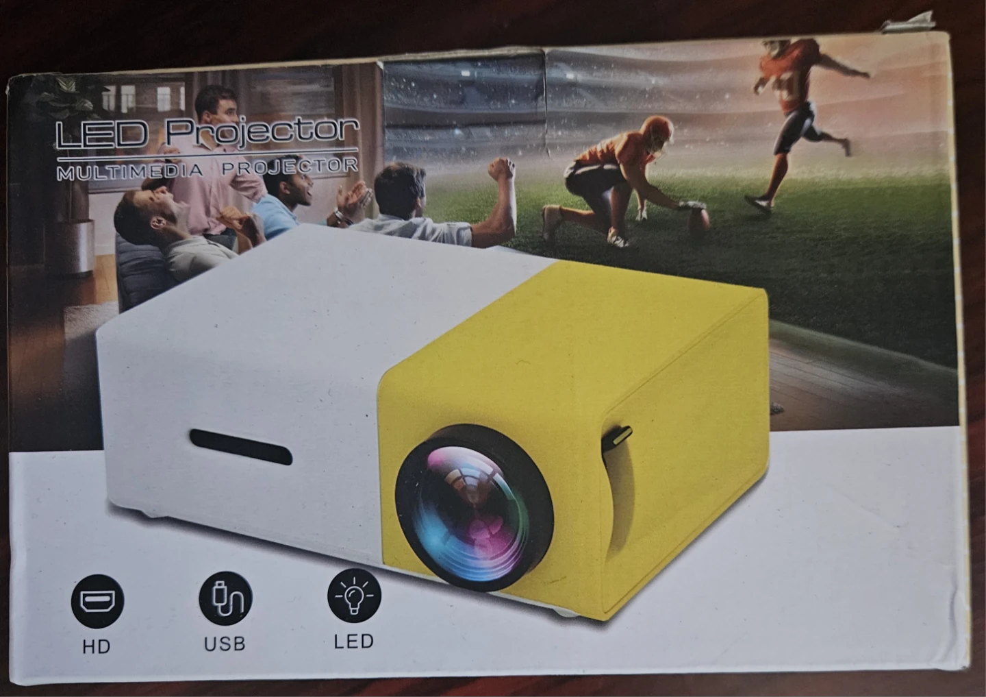 LED Multimedia Projector