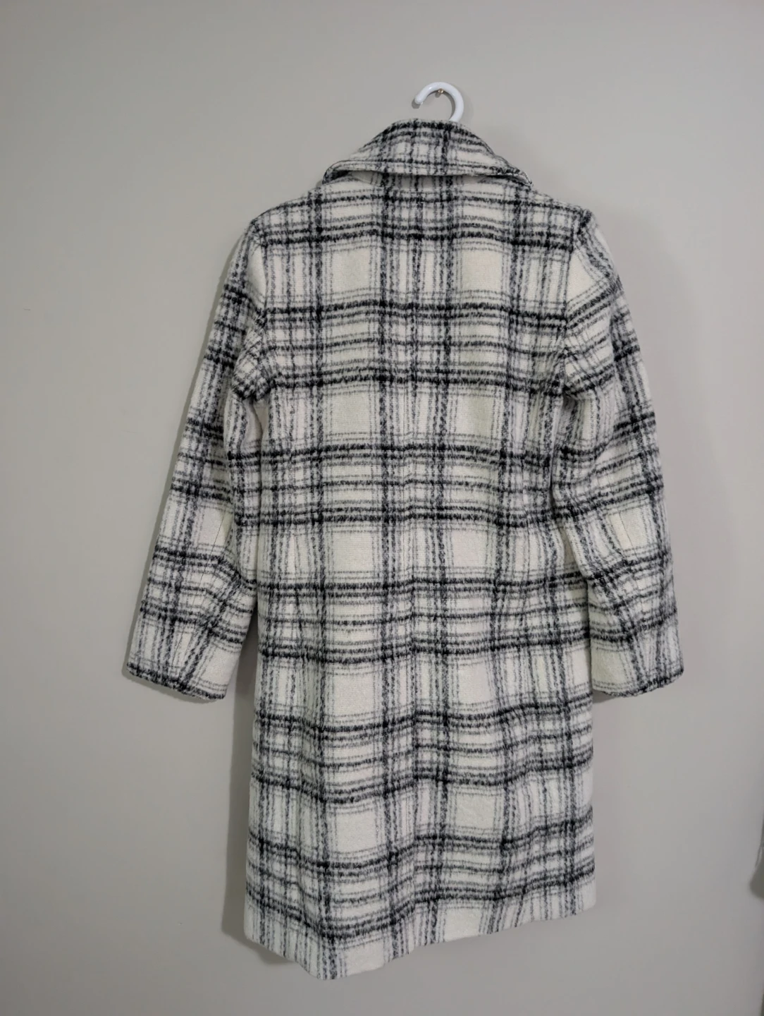 Banana Republic Plaid Double-Breasted Coat - photo 3