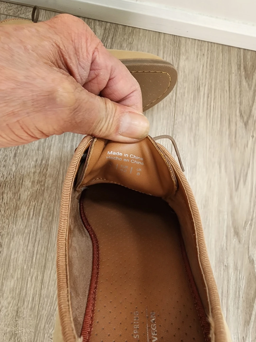 Call It Spring Vegan Oxford Shoes - Tan - photo 3