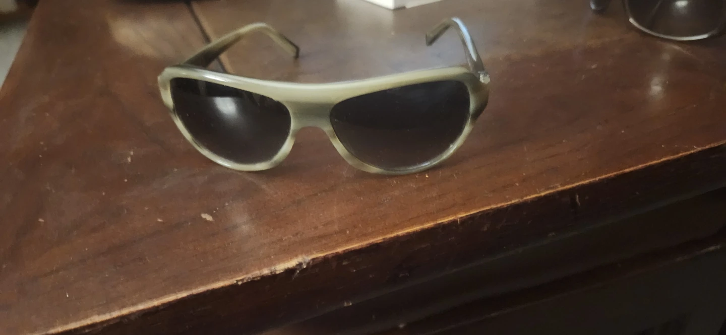 John Varvatos V730 Grey Horn Sunglasses