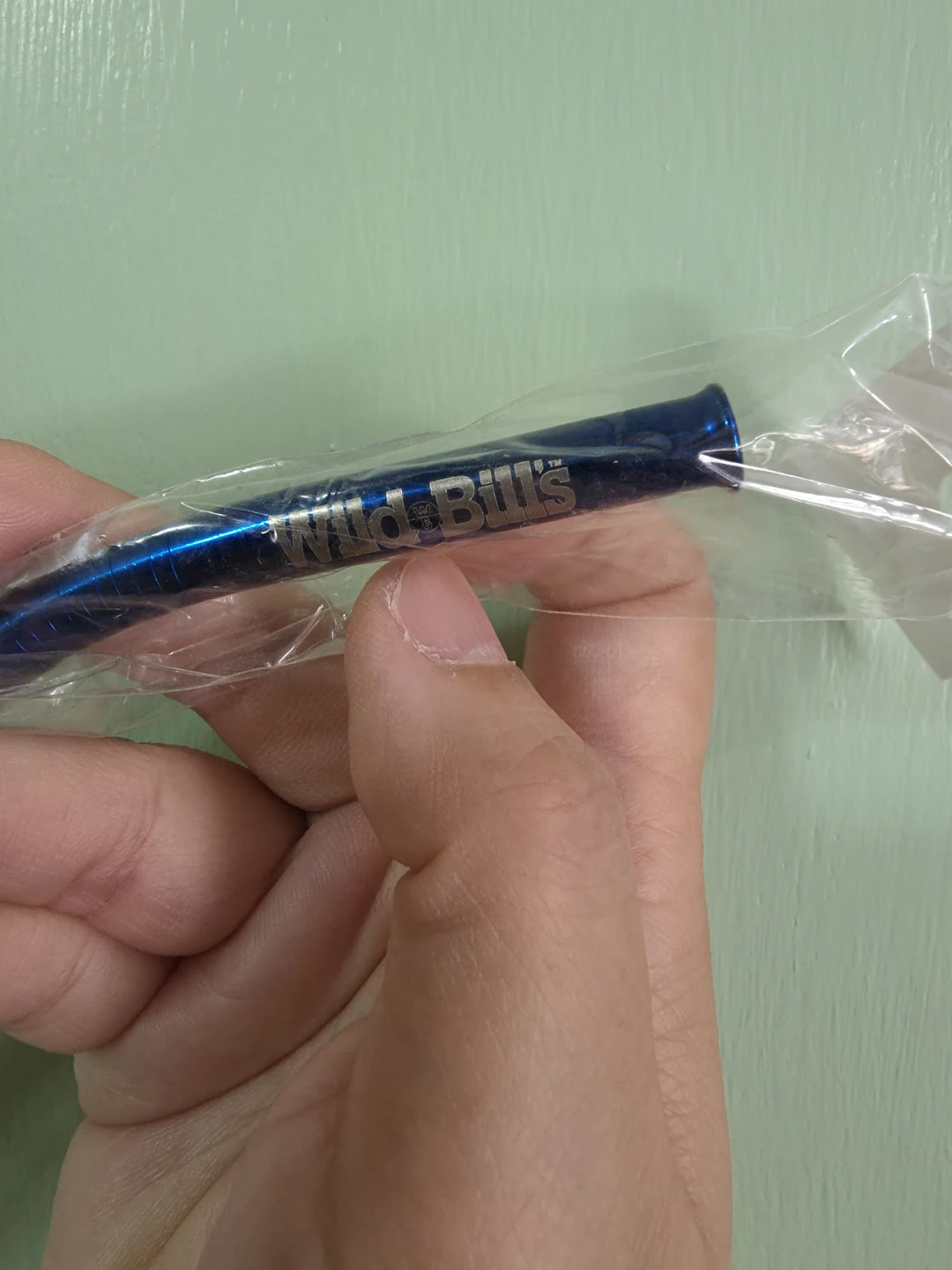 Wild Bill's Blue Metal Reusable Straw - photo 2