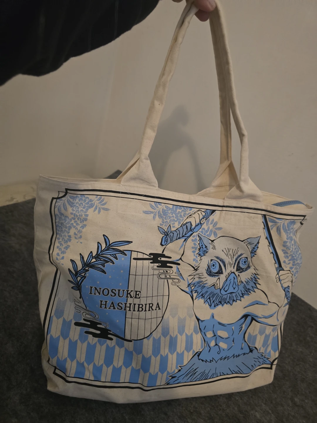 Inosuke Hashibira Japan  Tote Bag Zipped Canvas