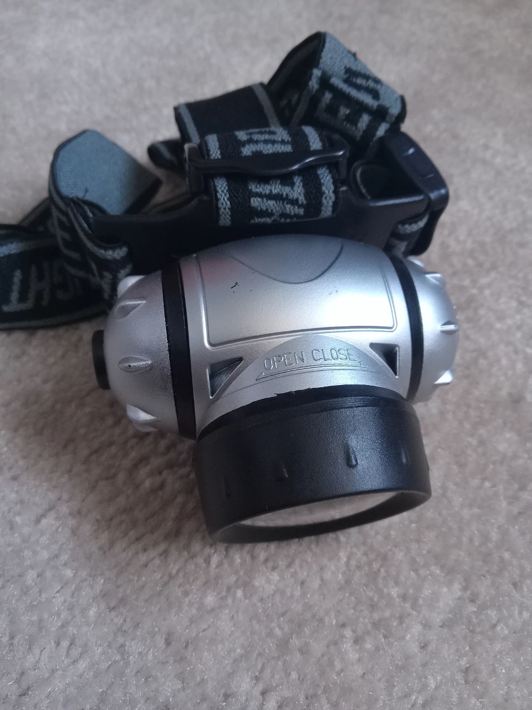 LED Headlight with Batteries