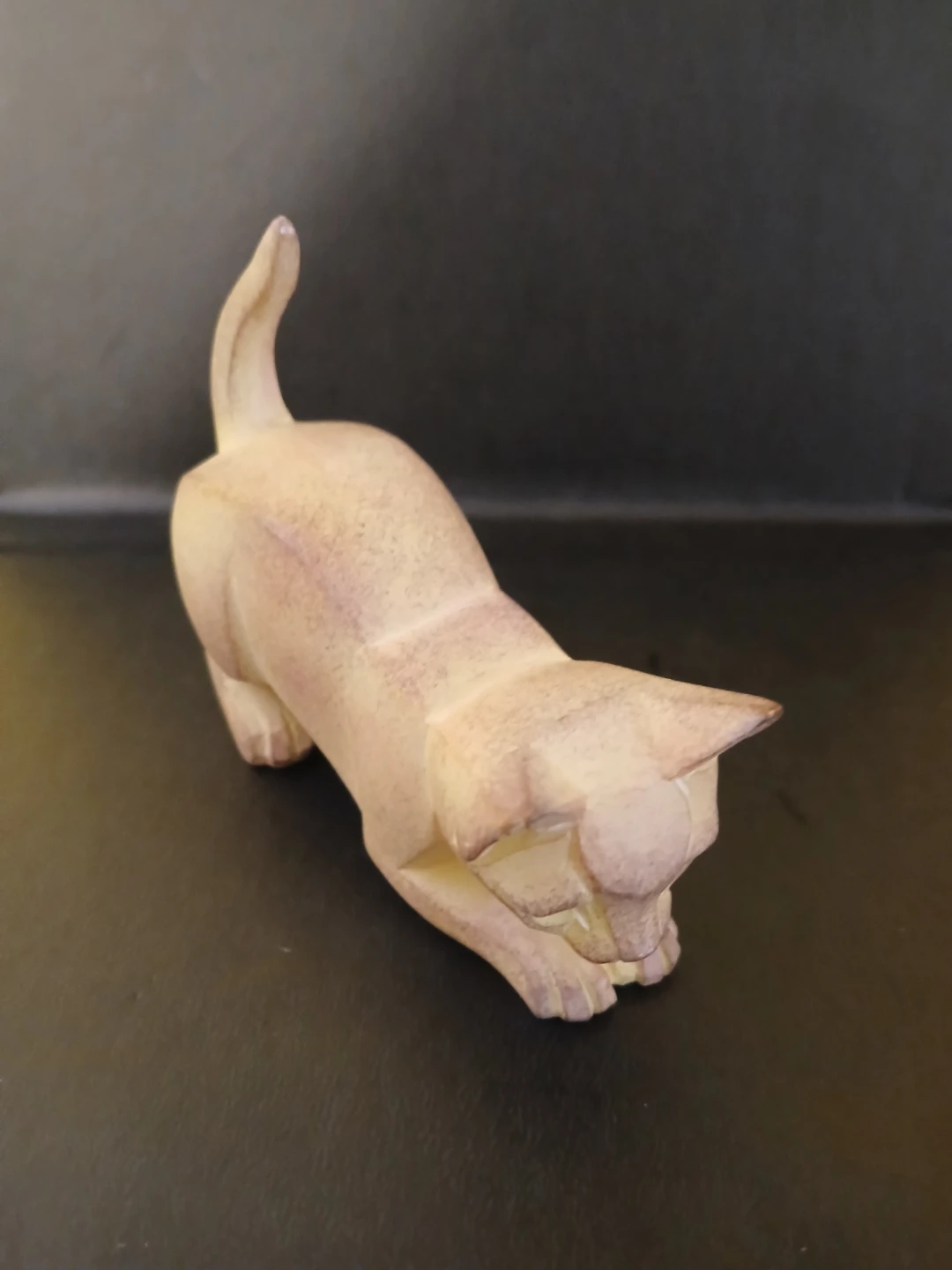 Porcelain Cat Figurine