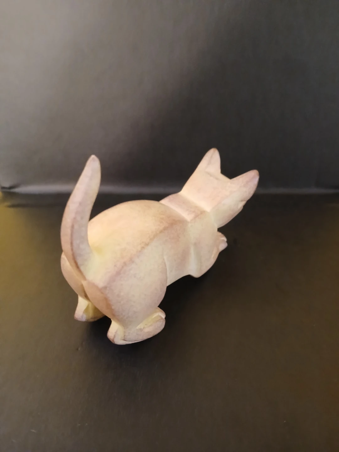 Porcelain Cat Figurine - photo 2