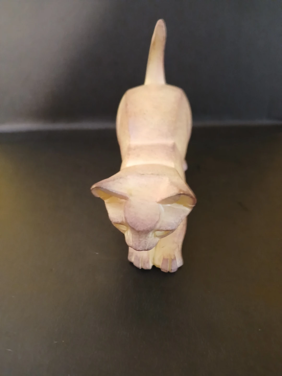 Porcelain Cat Figurine - photo 3
