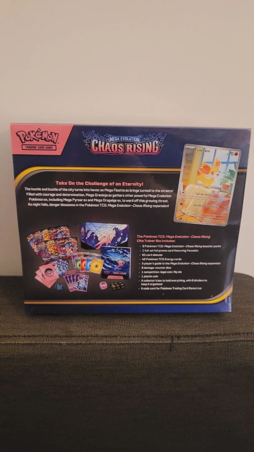 Pokemon TCG Chaos Rising ETB - photo 2