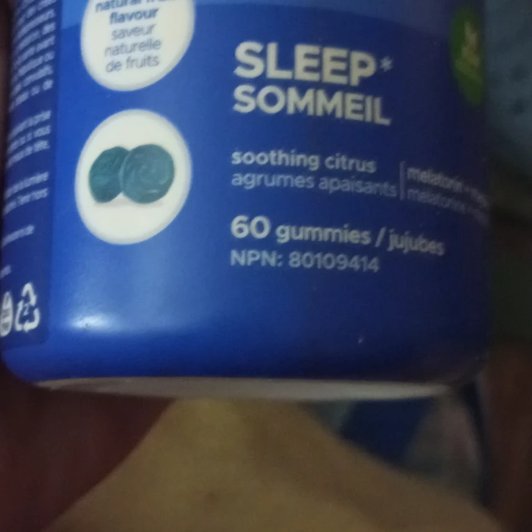 Feed That Brain Sleep Smart Gummies - Soothing Citrus - photo 2