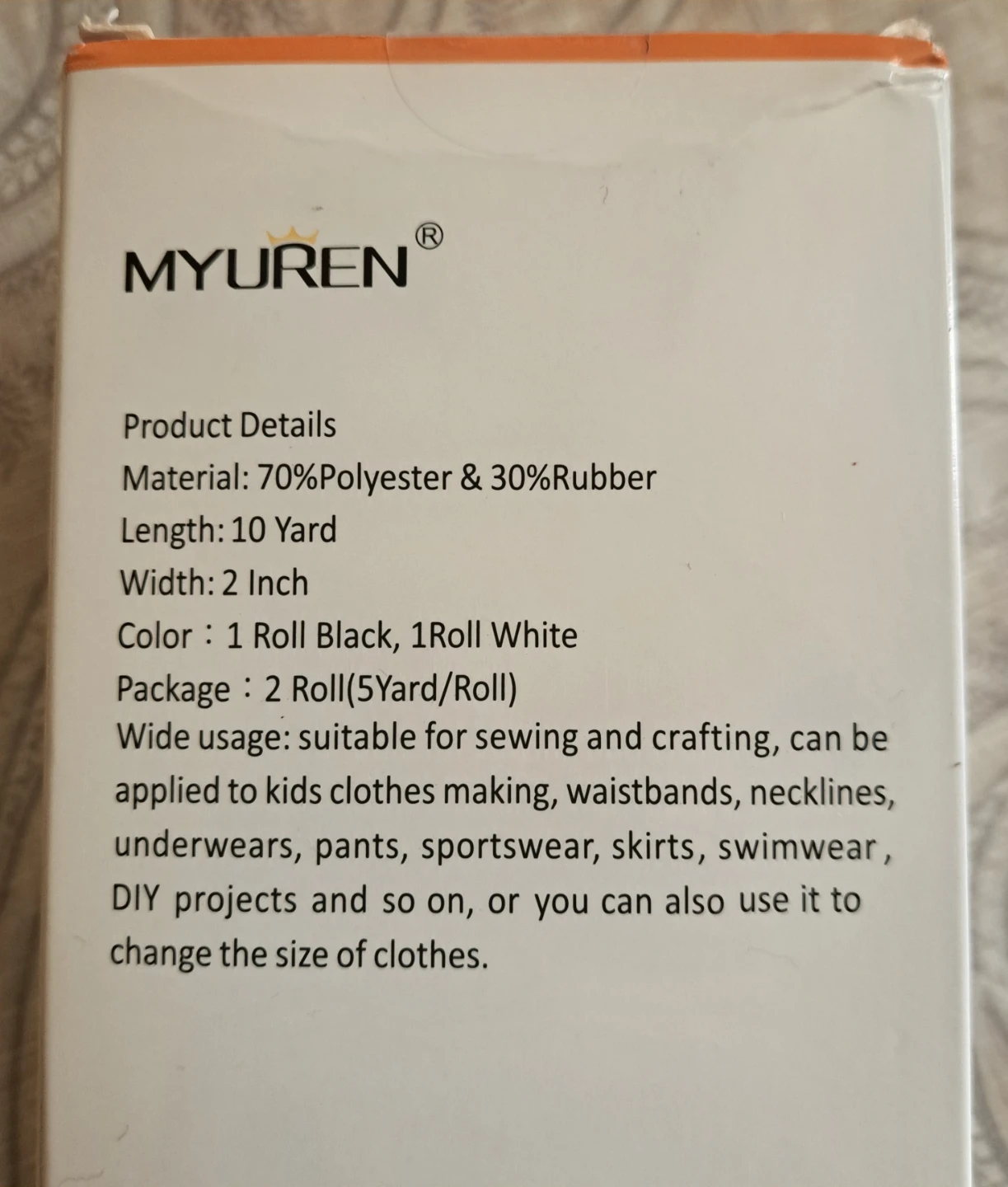 MYUREN Knit Elastic Fabric - photo 2
