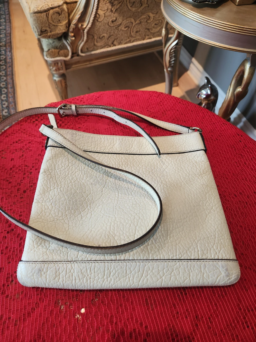 Kate Spade Cream Leather Crossbody Bag - photo 3