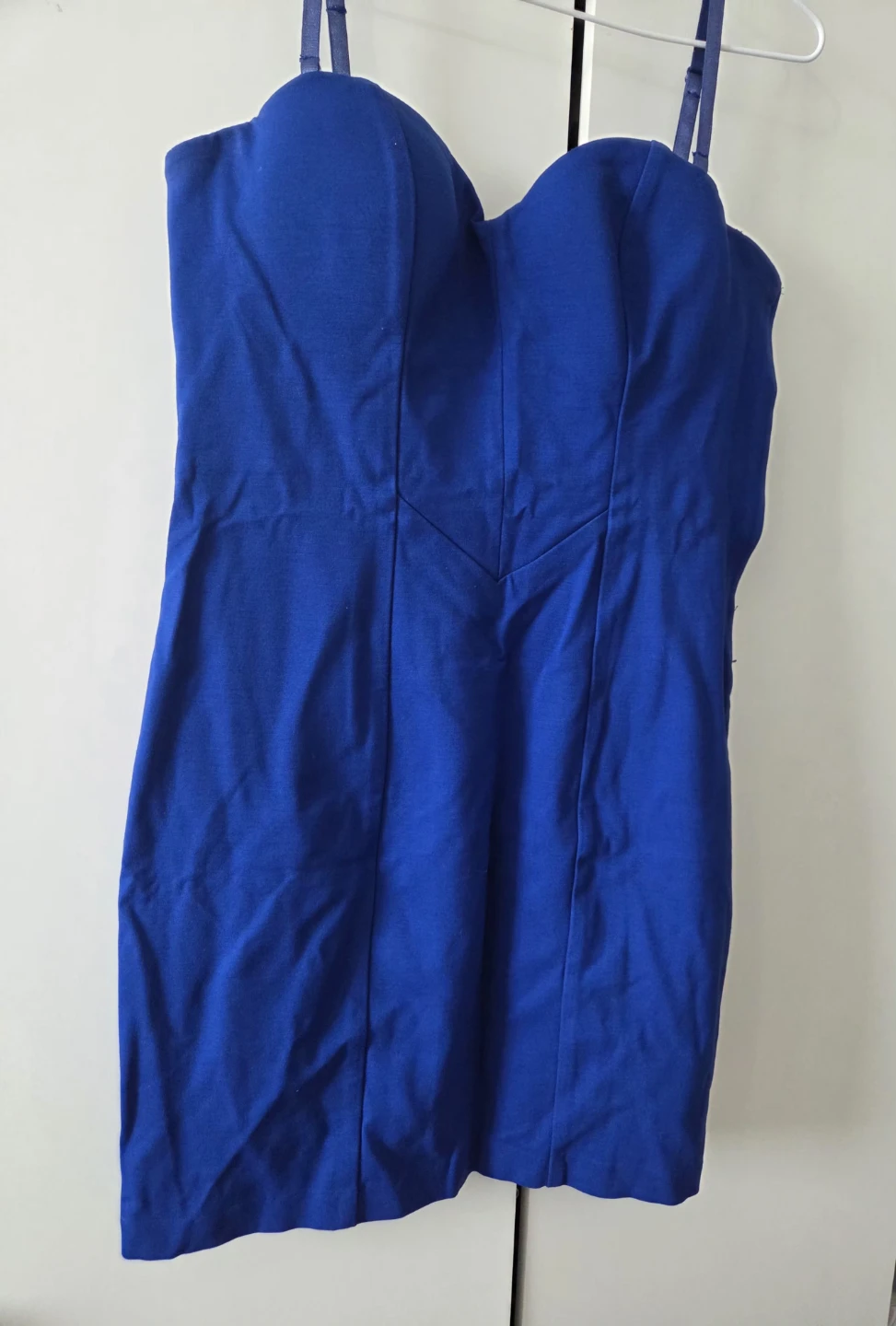 Guess Blue Strapless Dress - XL