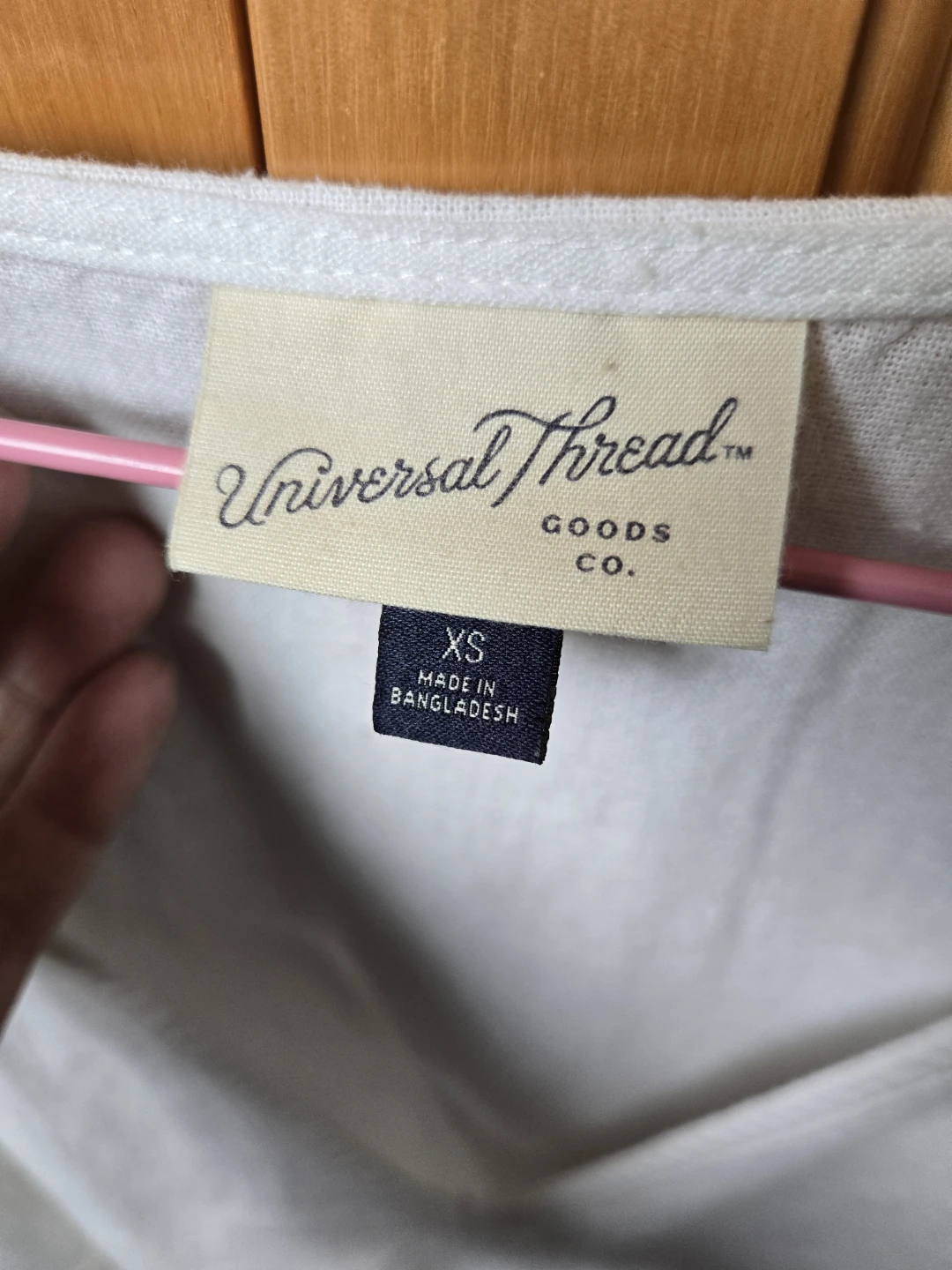 Universal Thread White Tiered V-Neck Dress - XS - photo 2