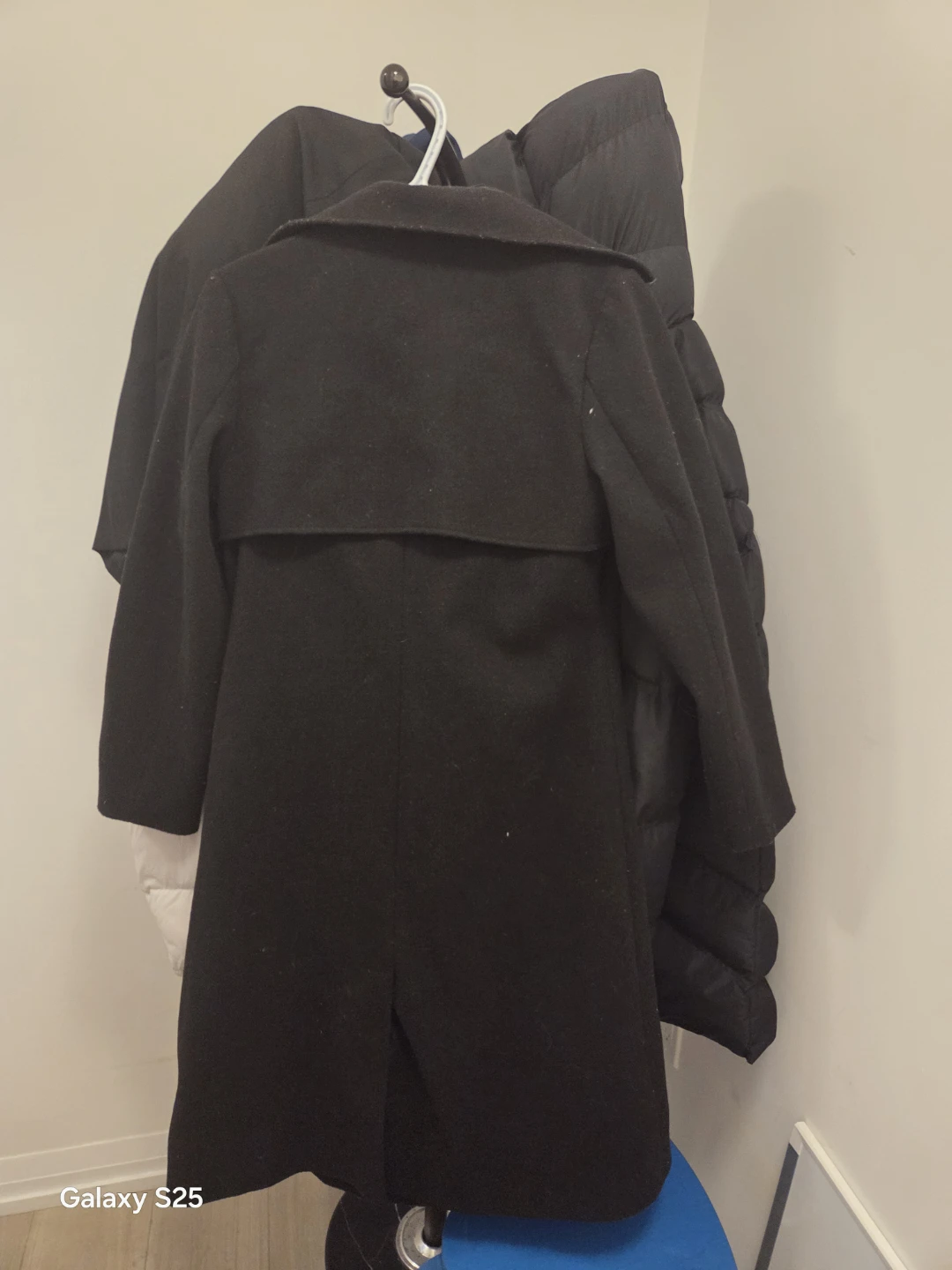 Black Double-Breasted Peacoat - photo 3