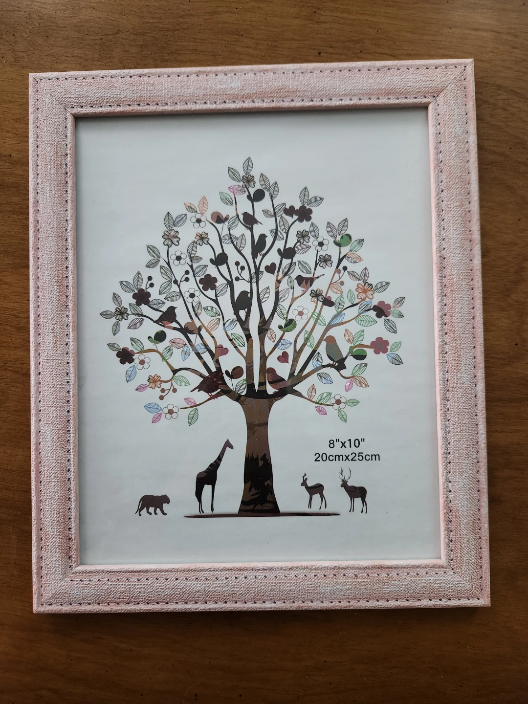 Pink Decorative Picture Frame 8"x10" - photo 3