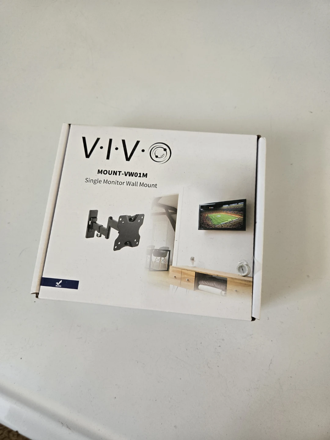Unopened box - VIVO Mount-VW01M Single Monitor Wall Mount