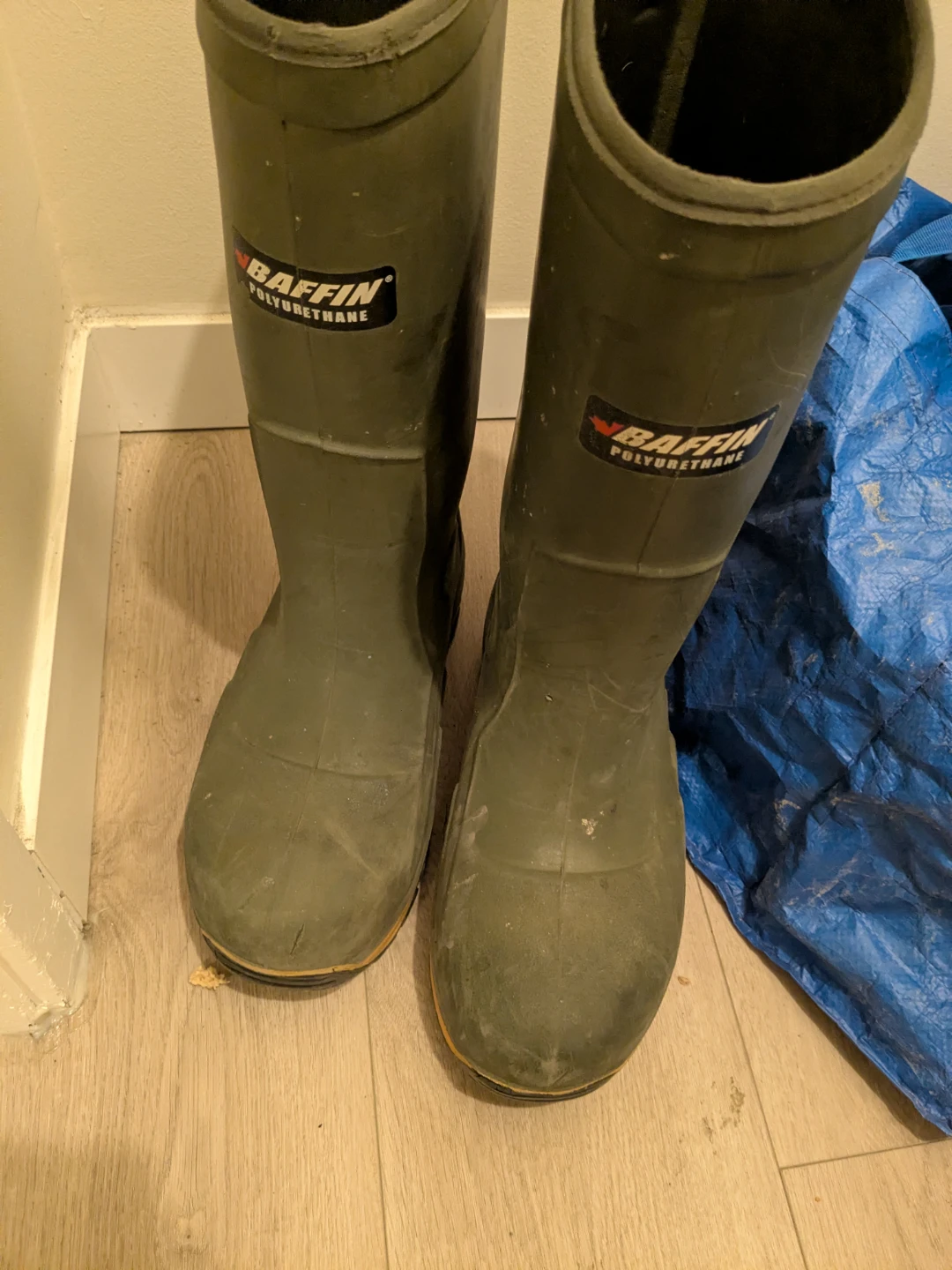 Baffin Polyurethane Rubber Boots - Green