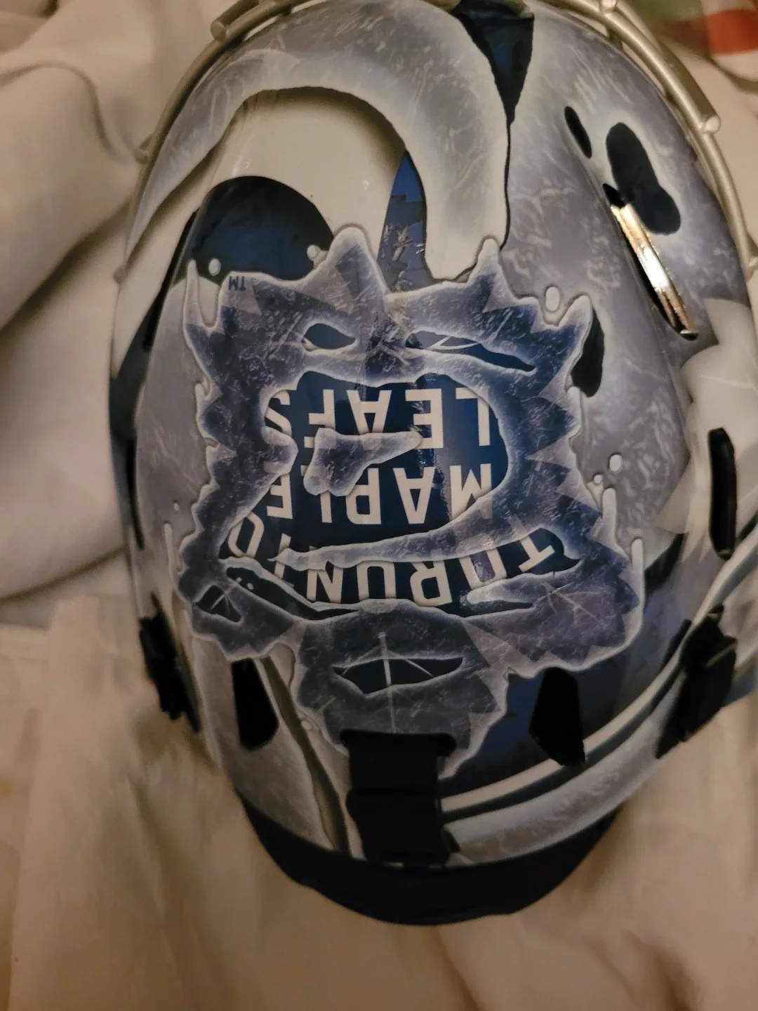 Toronto Maple Leafs Hockey Mask - photo 2