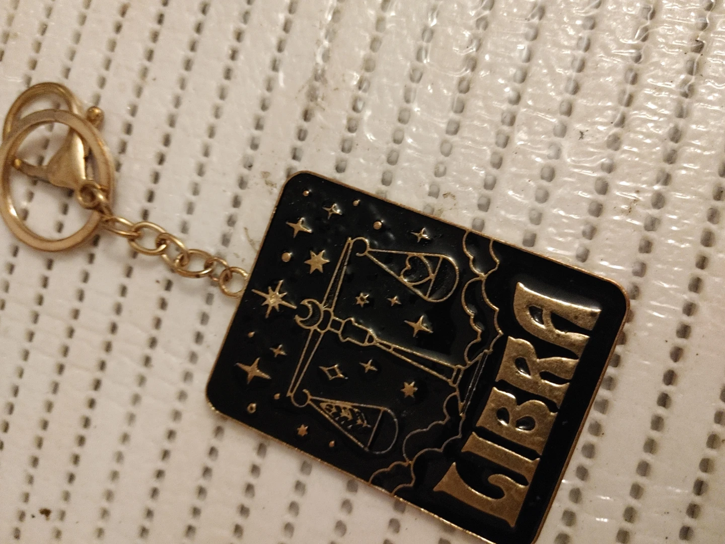 Libra Zodiac Keychain
