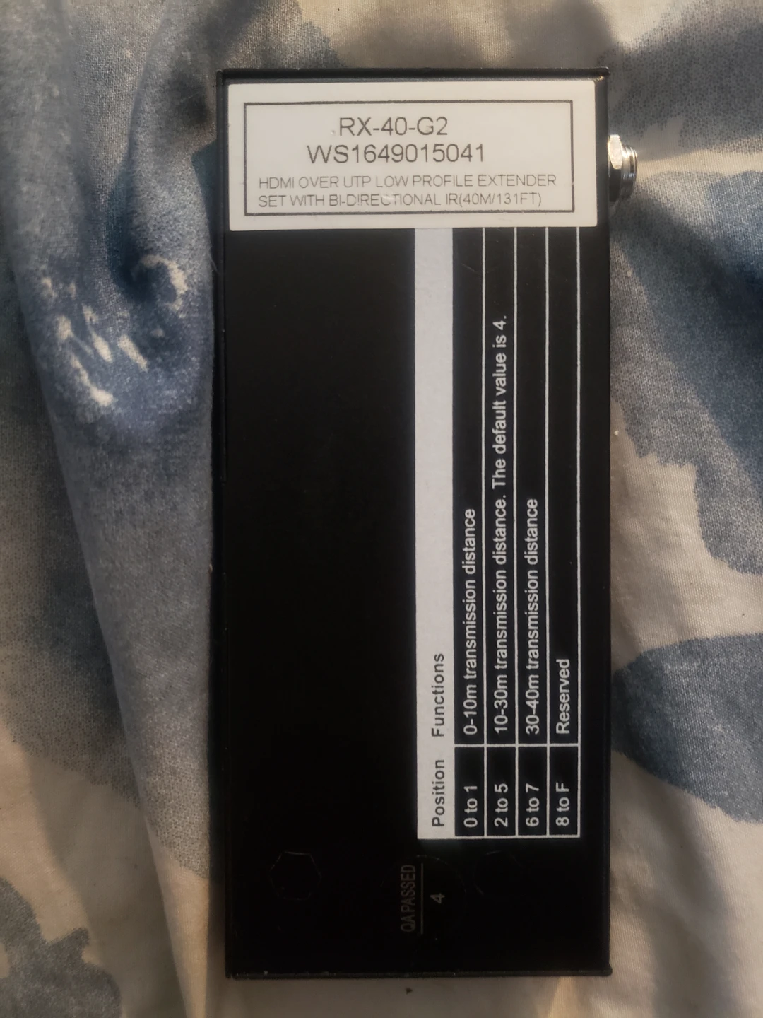 WyreStorm EX-40-G2 HDMI Extender Set Receiver - photo 3