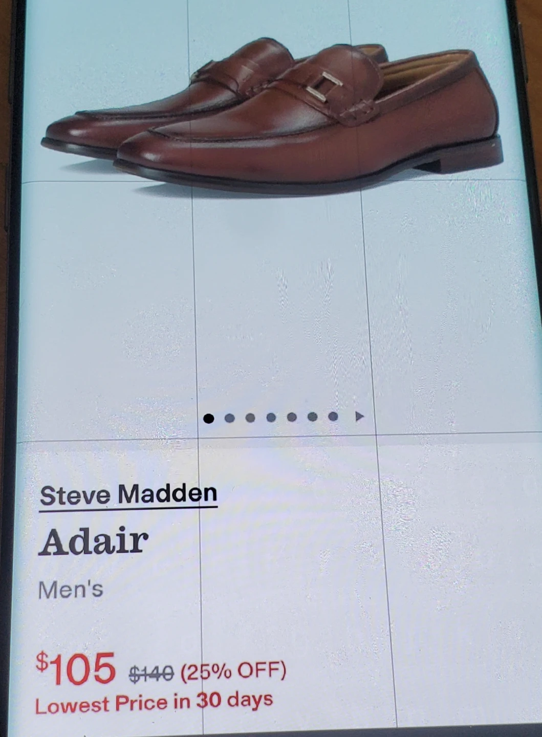 Men's Leather Steve Madden Shoes  Size 11 - photo 4
