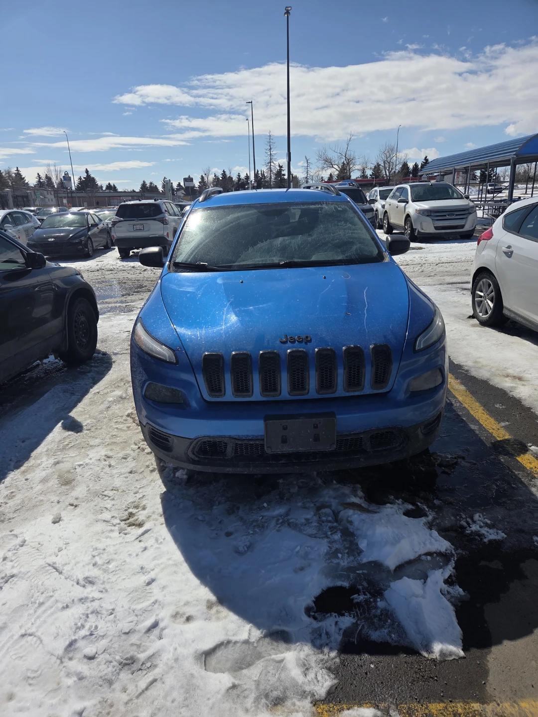 Blue Jeep Cherokee - photo 3