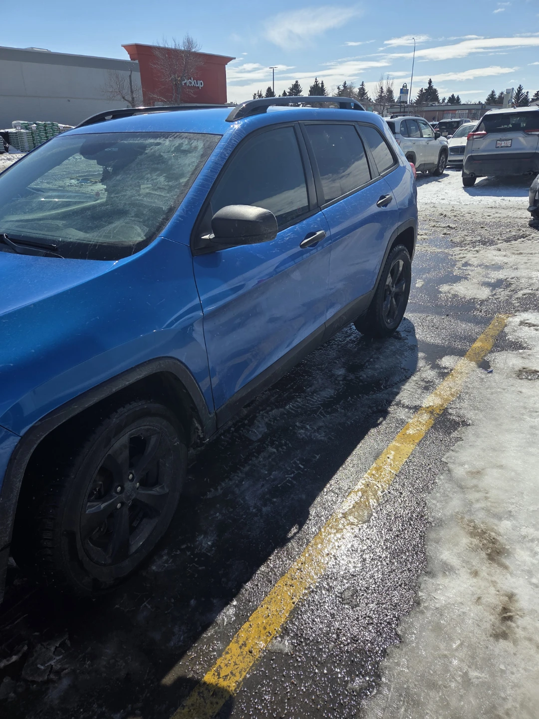 Blue Jeep Cherokee - photo 4