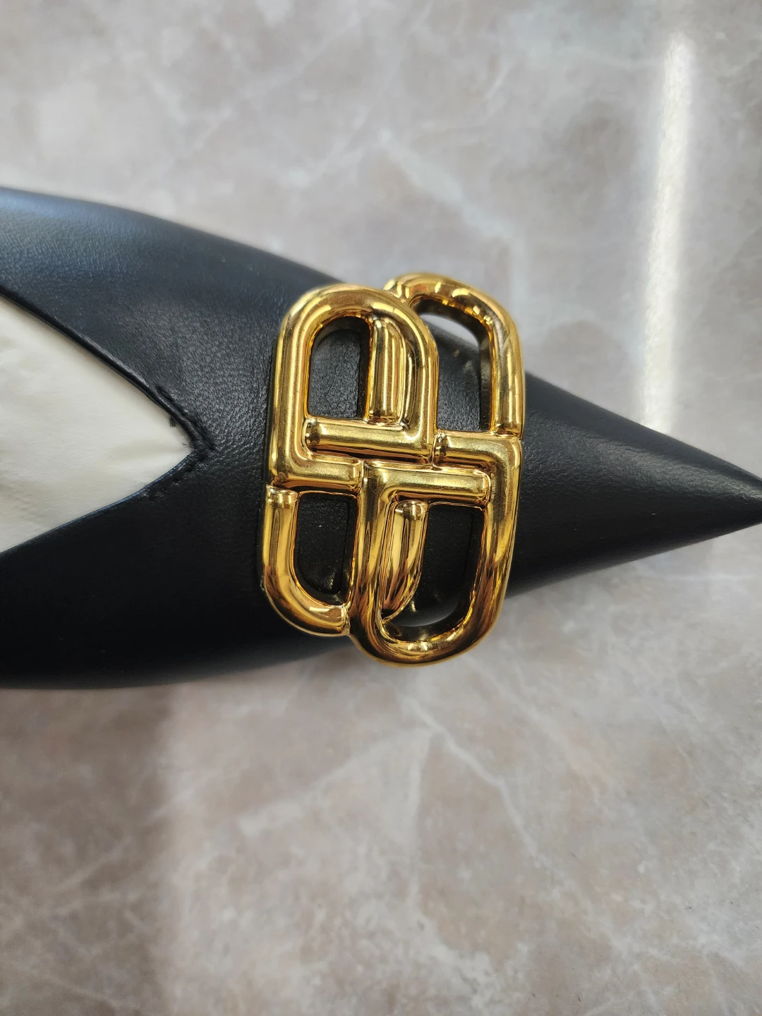 Balenciaga Square Knife BB 40mm Mules Black Size 37 - photo 4