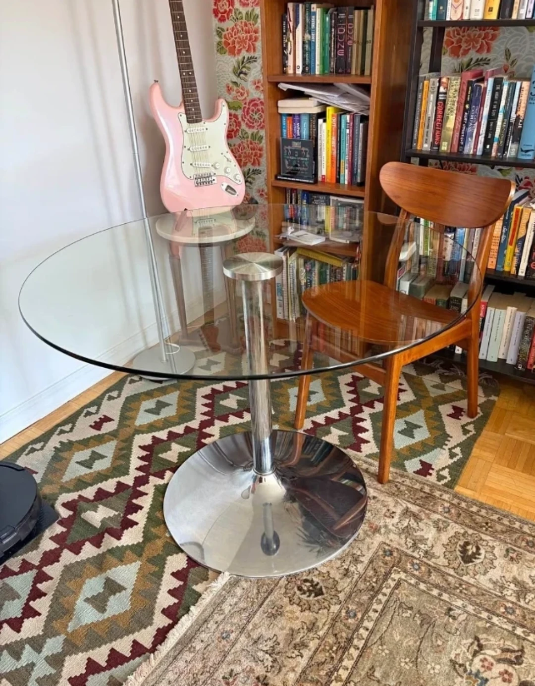 Glass dining table for 4 chairs - photo 2