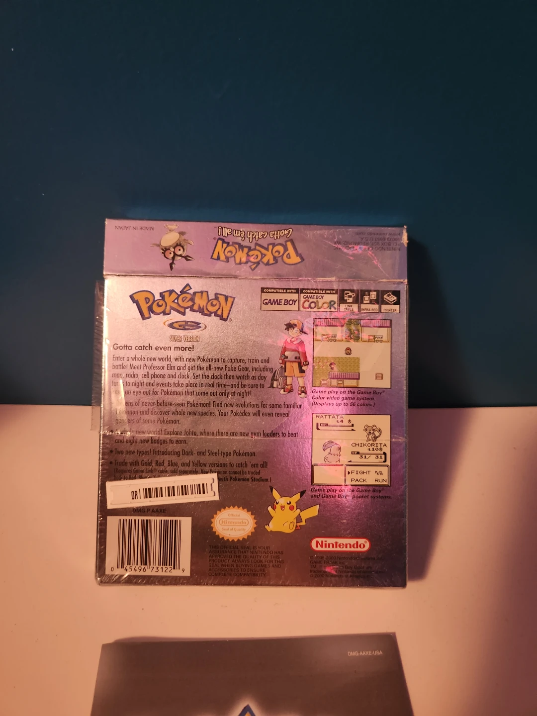 Pokemon Silver Version - Game Boy Color - photo 3