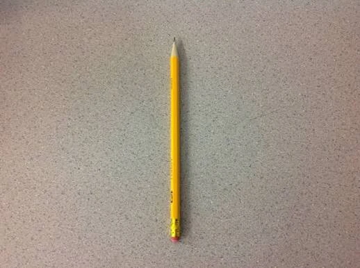 Yellow No. 2 Pencil with Eraser