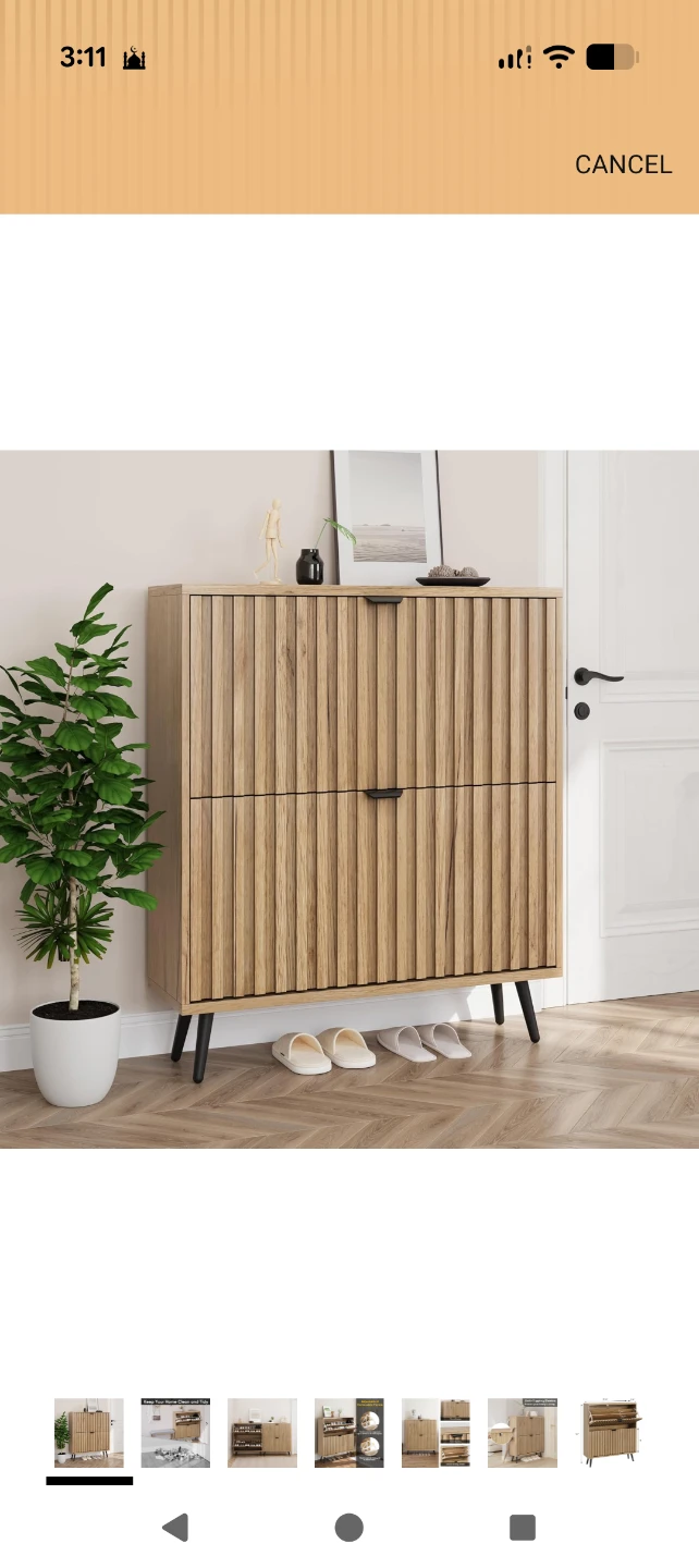 NEW IN BOX Shoe Cabinet