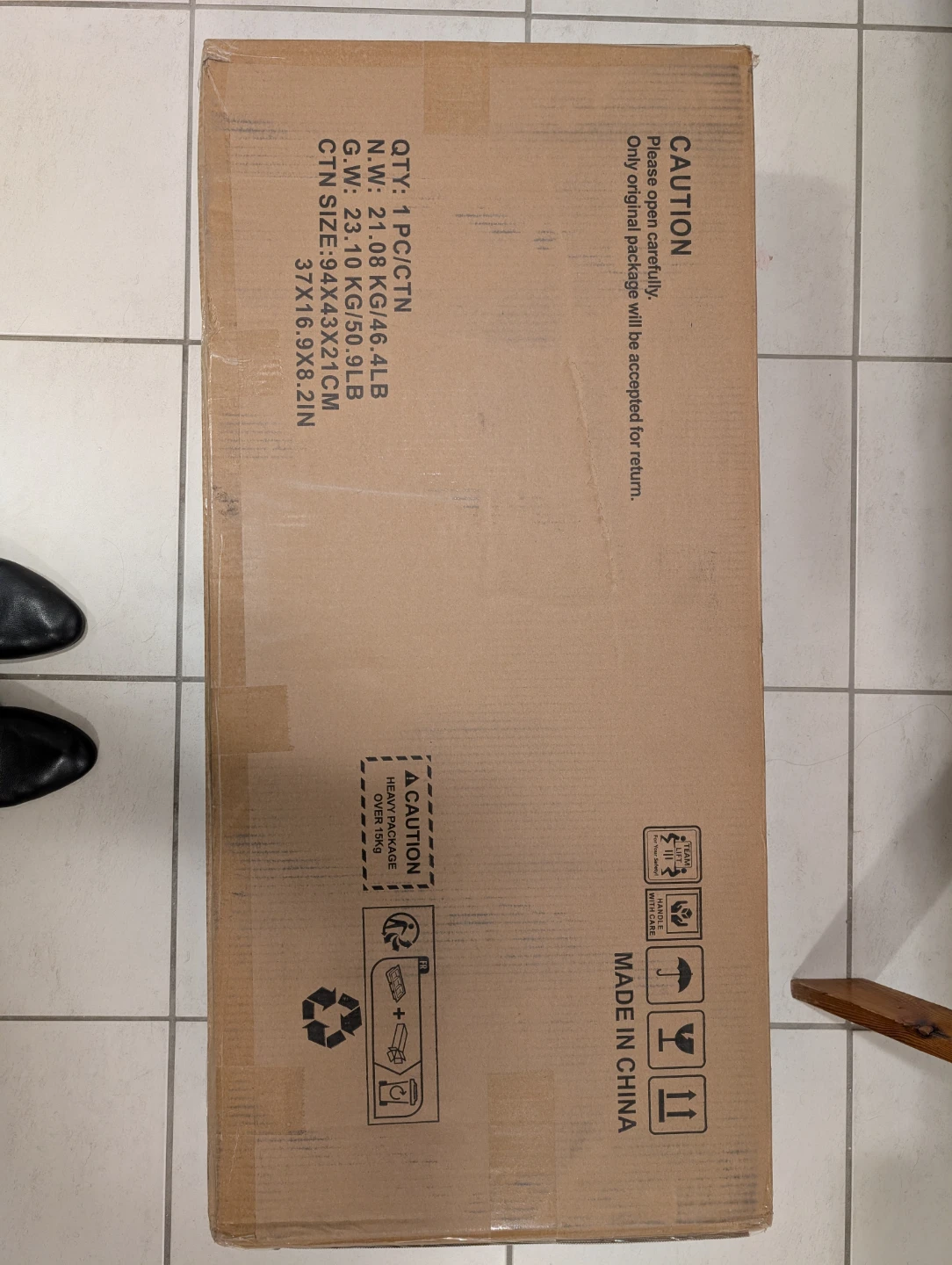 NEW IN BOX Shoe Cabinet - photo 3