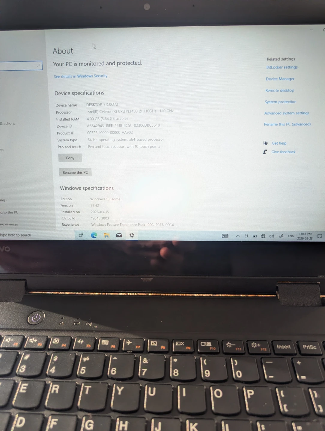 Lenovo 2-in-1 Laptop/Tablet - photo 2