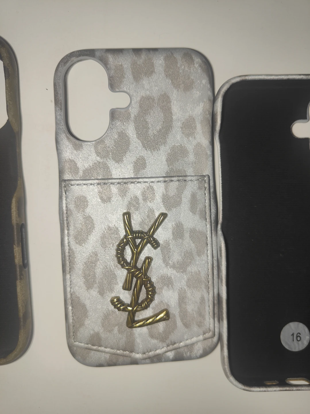 Yves Saint Laurent YSL iPhone 16 Case with Card Holder - photo 4