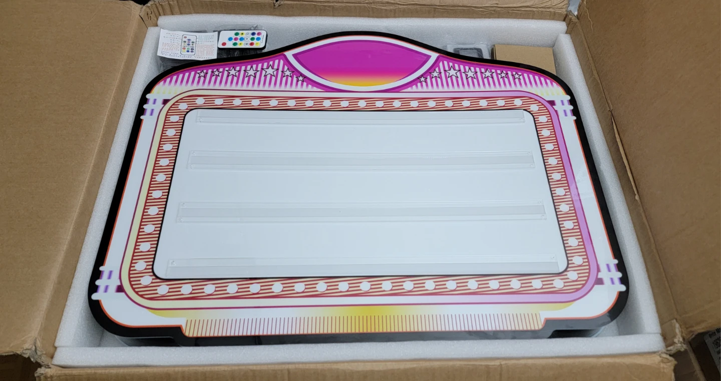 VIP LED Bottle Service Sign RGB Club Display w/ Letters Numbers - photo 2