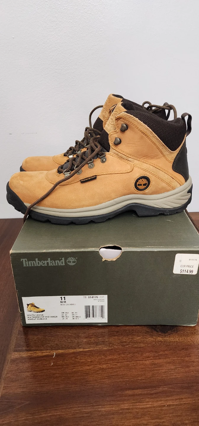 Timberland White Ledge Waterproof Mid Hiker Boots Size 11 - photo 4