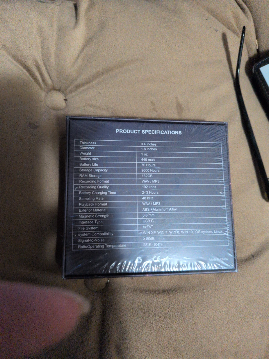 132GB Mini Voice Recorder - photo 2
