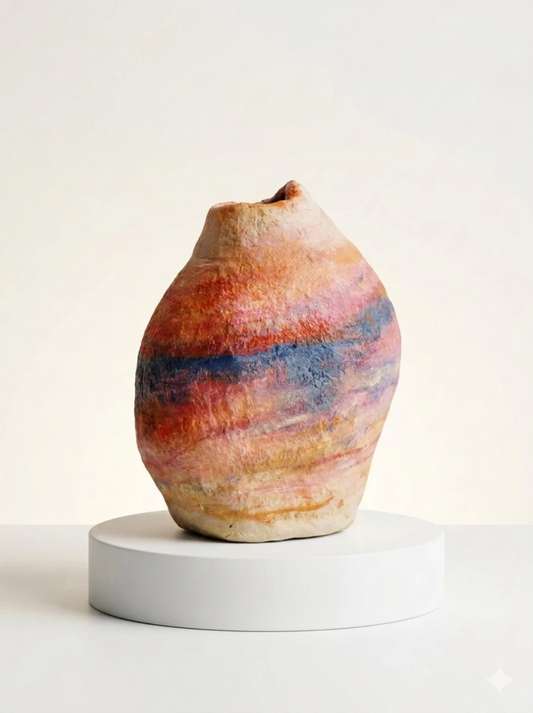 Hand-Painted Vase
