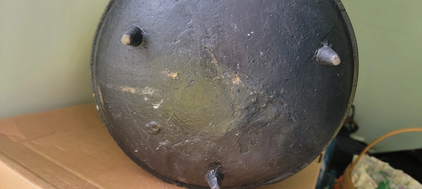 Vintage Cast Iron Cauldron Pot - photo 2