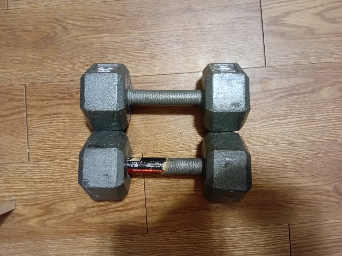 Hex Dumbbells - 5kg & 20lb