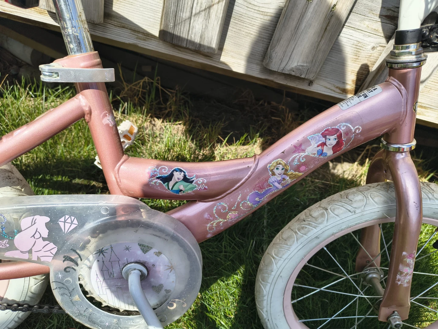 Princess Bike with Training Wheels - photo 2