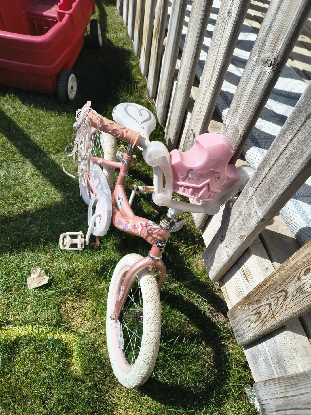 Princess Bike with Training Wheels - photo 3