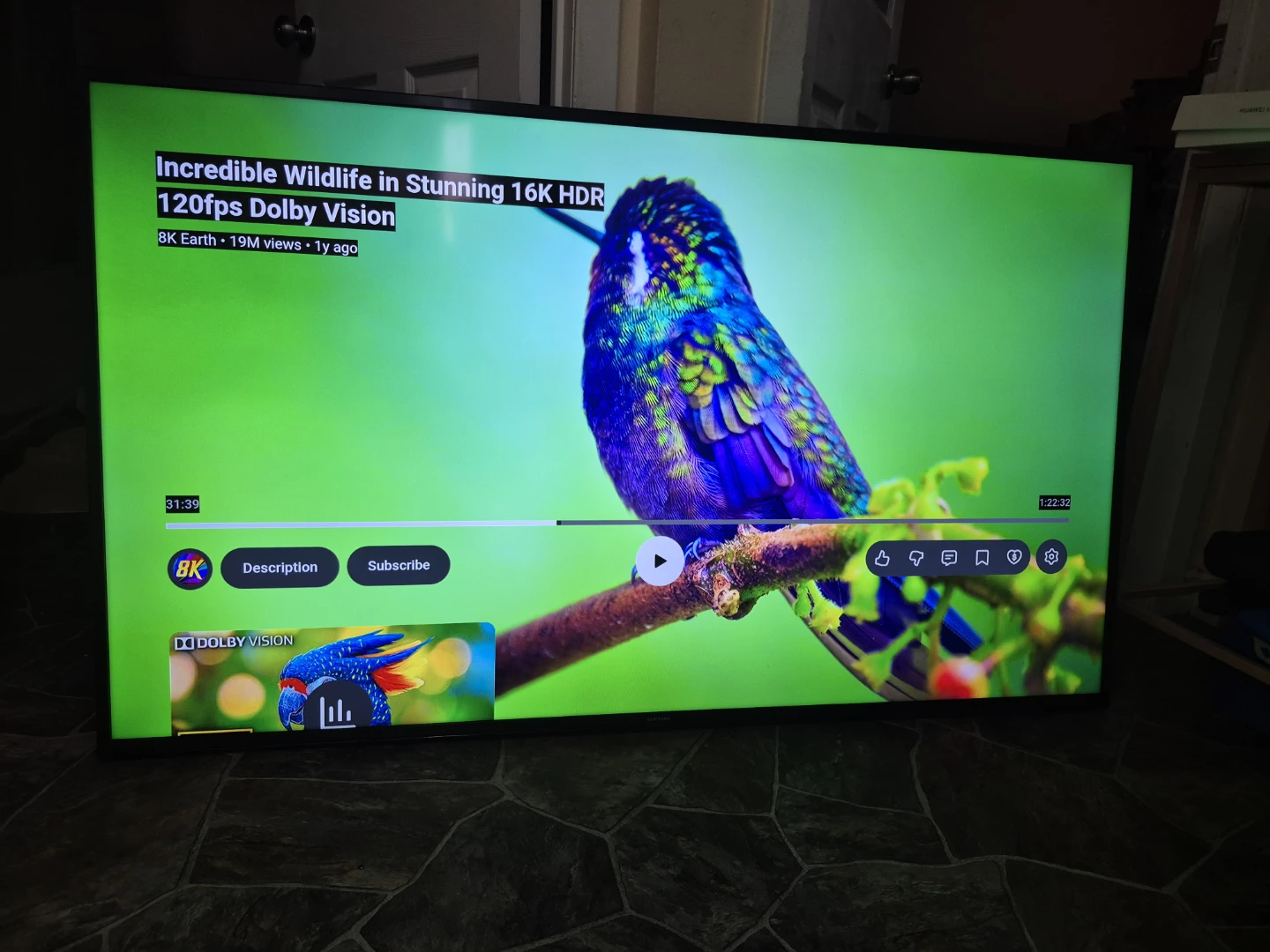Samsung 58" 4k smart uhd with wall mount - photo 5